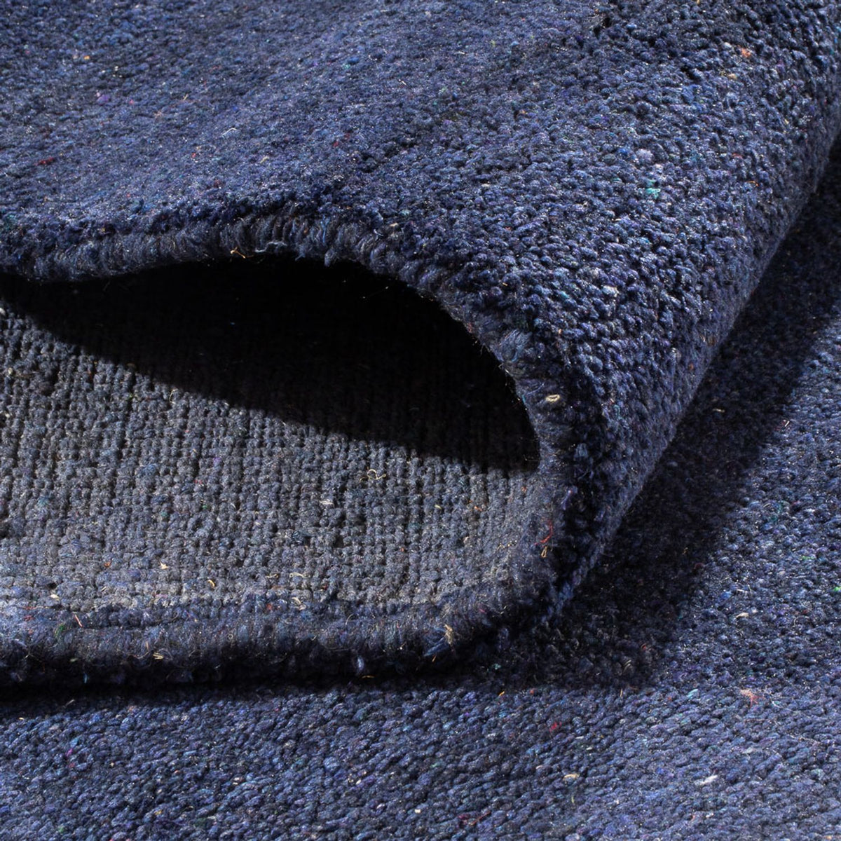 Tapis de couloir Tapis Gabbeh - Indus - 300 x 80 cm - bleu