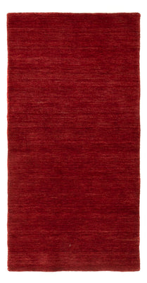 Tapis Gabbeh - Indus - 140 x 70 cm - rouge foncé
