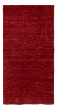 Tapis Gabbeh - Indus - 140 x 70 cm - rouge foncé