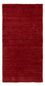 Tapis Gabbeh - Indus - 140 x 70 cm - rouge foncé