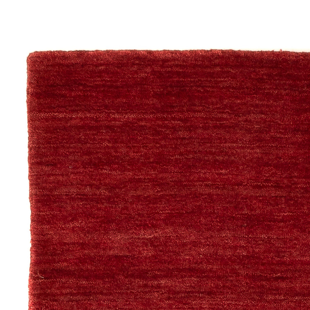 Tapis Gabbeh - Indus - 140 x 70 cm - rouge foncé