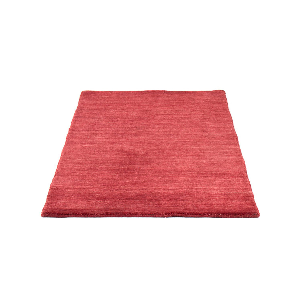 Tapis Gabbeh - Indus - 140 x 70 cm - rouge foncé