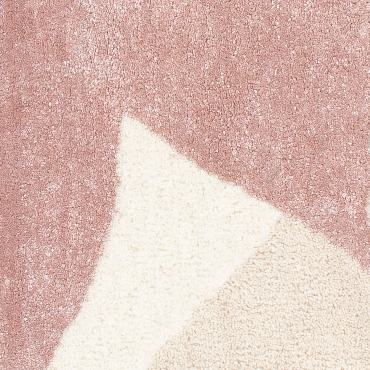 Tapis en laine carré  - 63 x 62 cm - multicolore