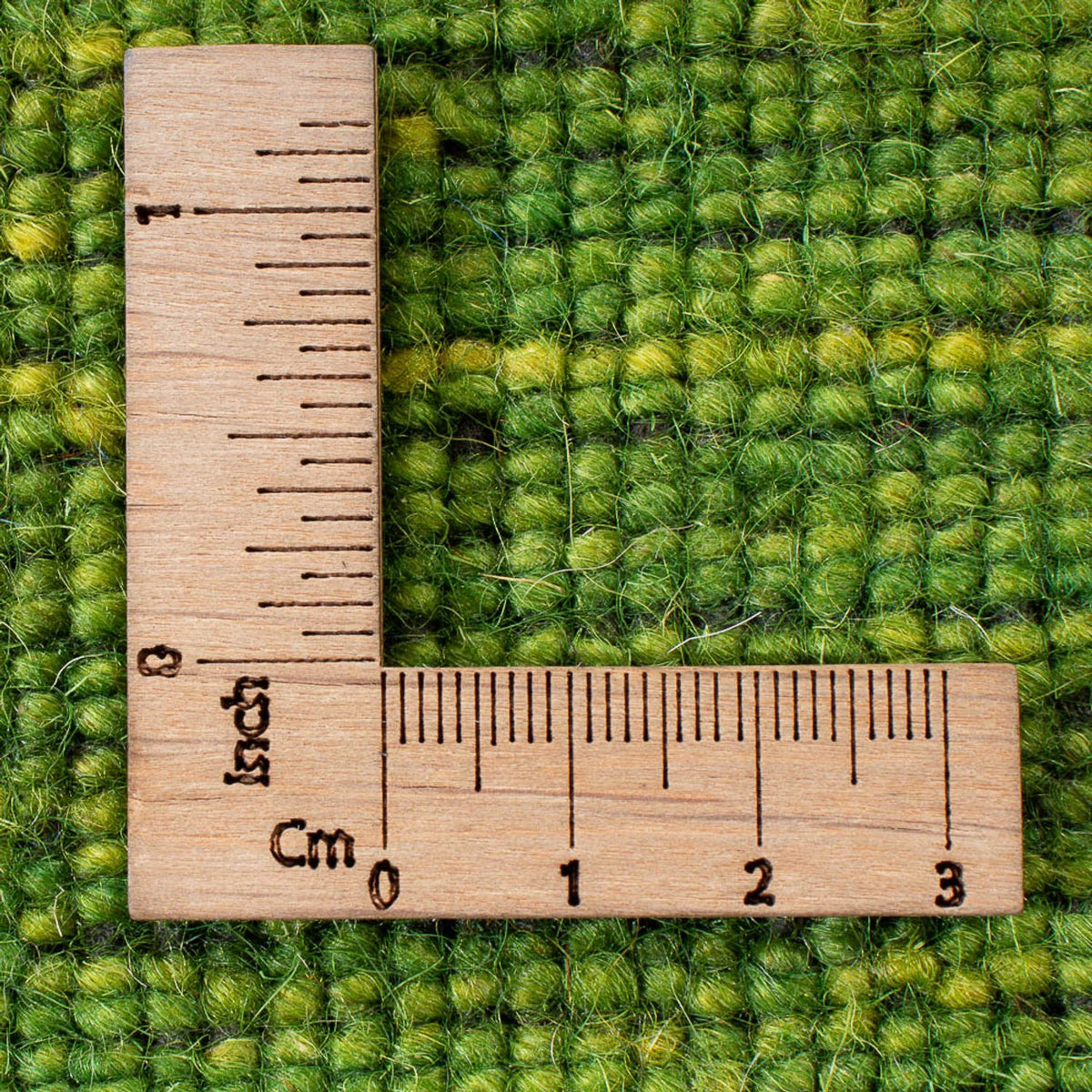 Tapis Gabbeh - Softy - 60 x 40 cm - vert