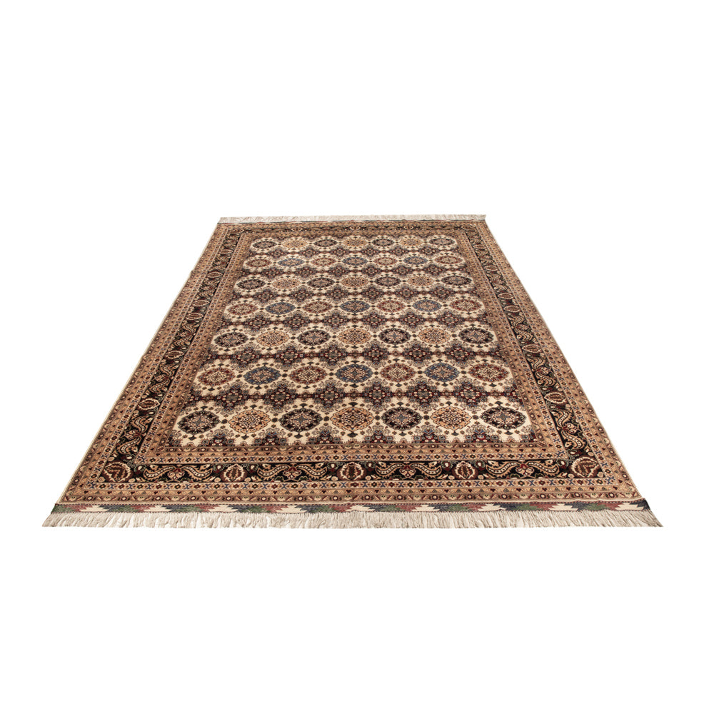 Tapis afghan - 405 x 295 cm - beige clair