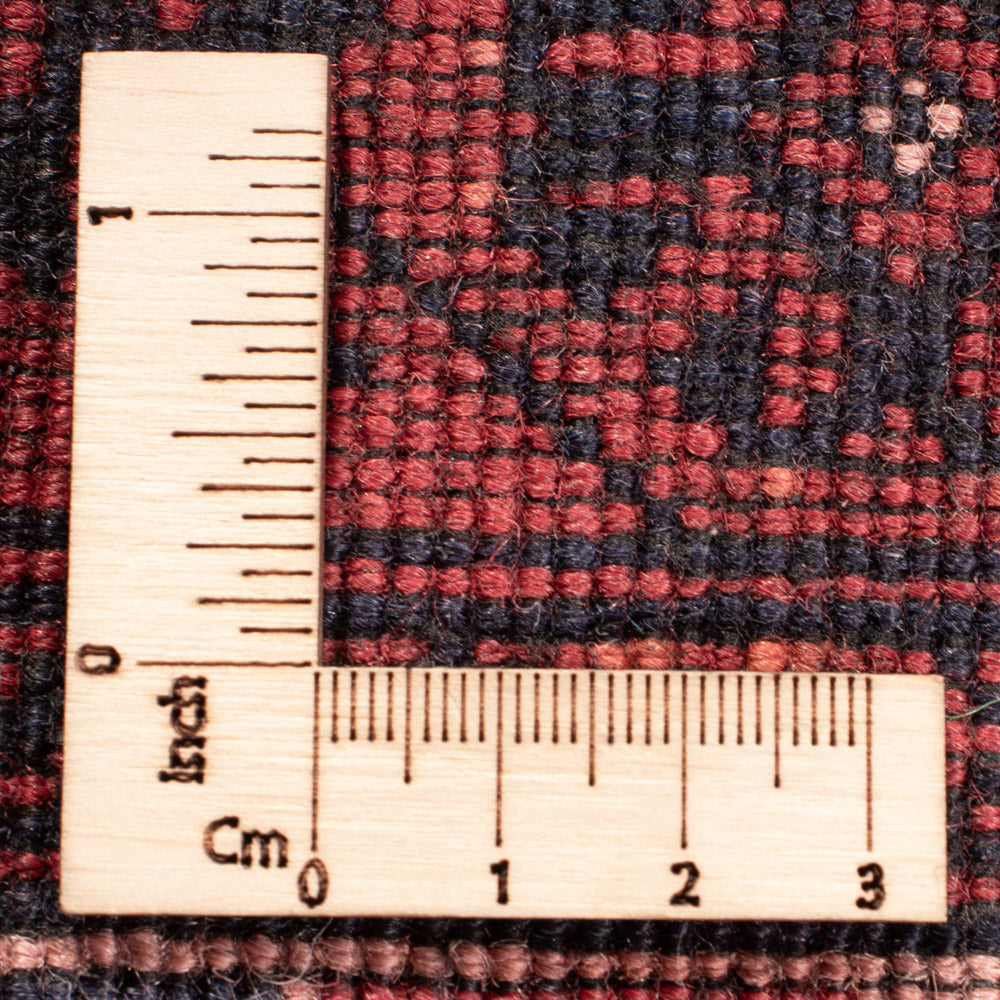 Tapis afghan - Boukhara - 278 x 191 cm - rouge