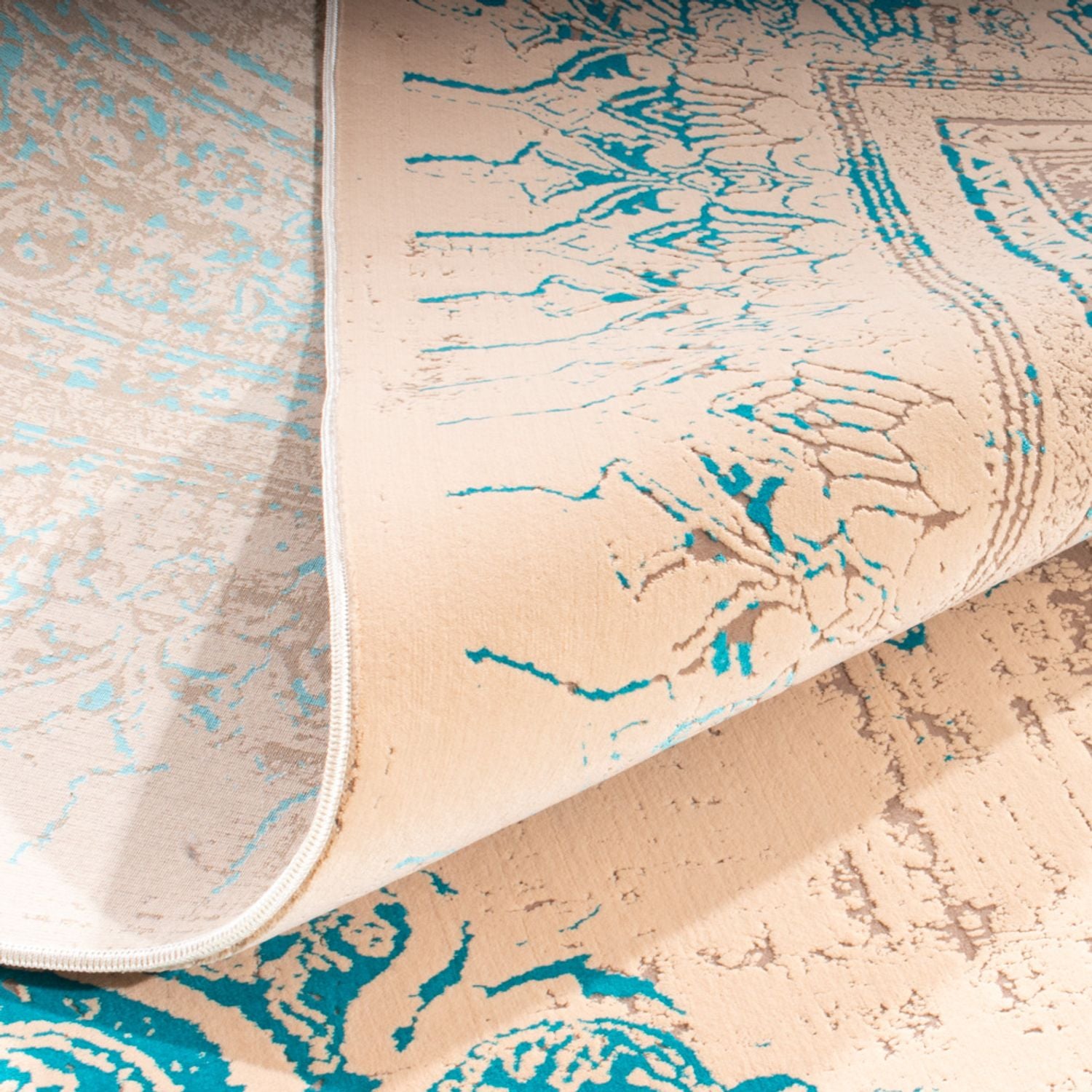 Tapis design - 225 x 150 cm - turquoise