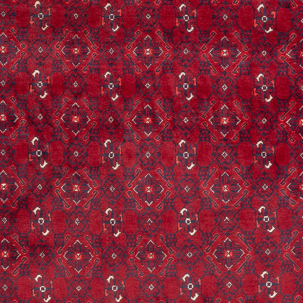 Tapis afghan - Boukhara - 281 x 193 cm - rouge