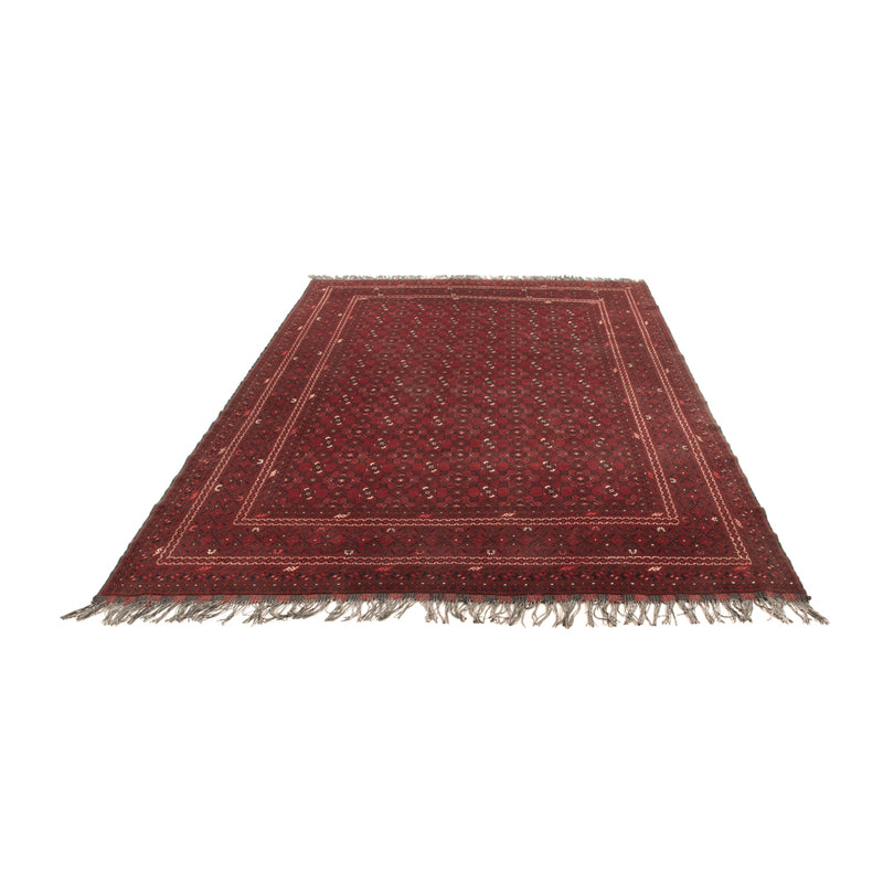 Tapis afghan - Boukhara - 281 x 193 cm - rouge