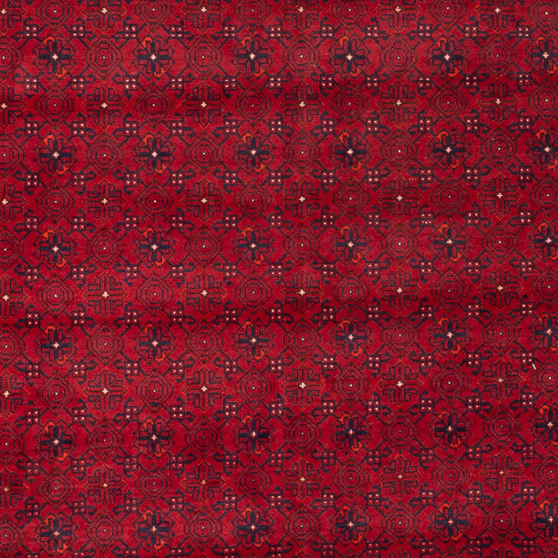 Tapis afghan - Boukhara - 294 x 195 cm - rouge