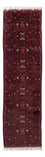 Tapis de couloir Tapis afghan - 293 x 78 cm - rouge