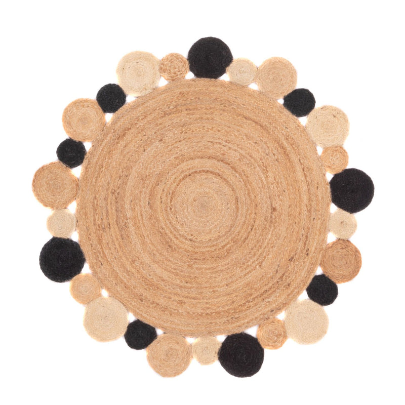 Tapis en jute Tapis Boldo - Tapis en laine