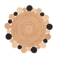 Tapis en jute Tapis Boldo - Tapis en laine – product image