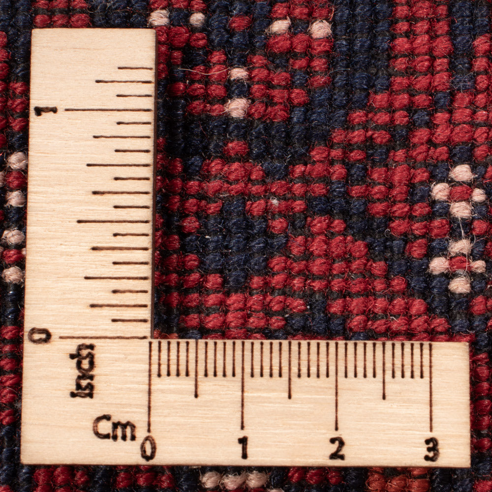 Tapis de couloir Tapis afghan - Boukhara - 332 x 76 cm - rouge