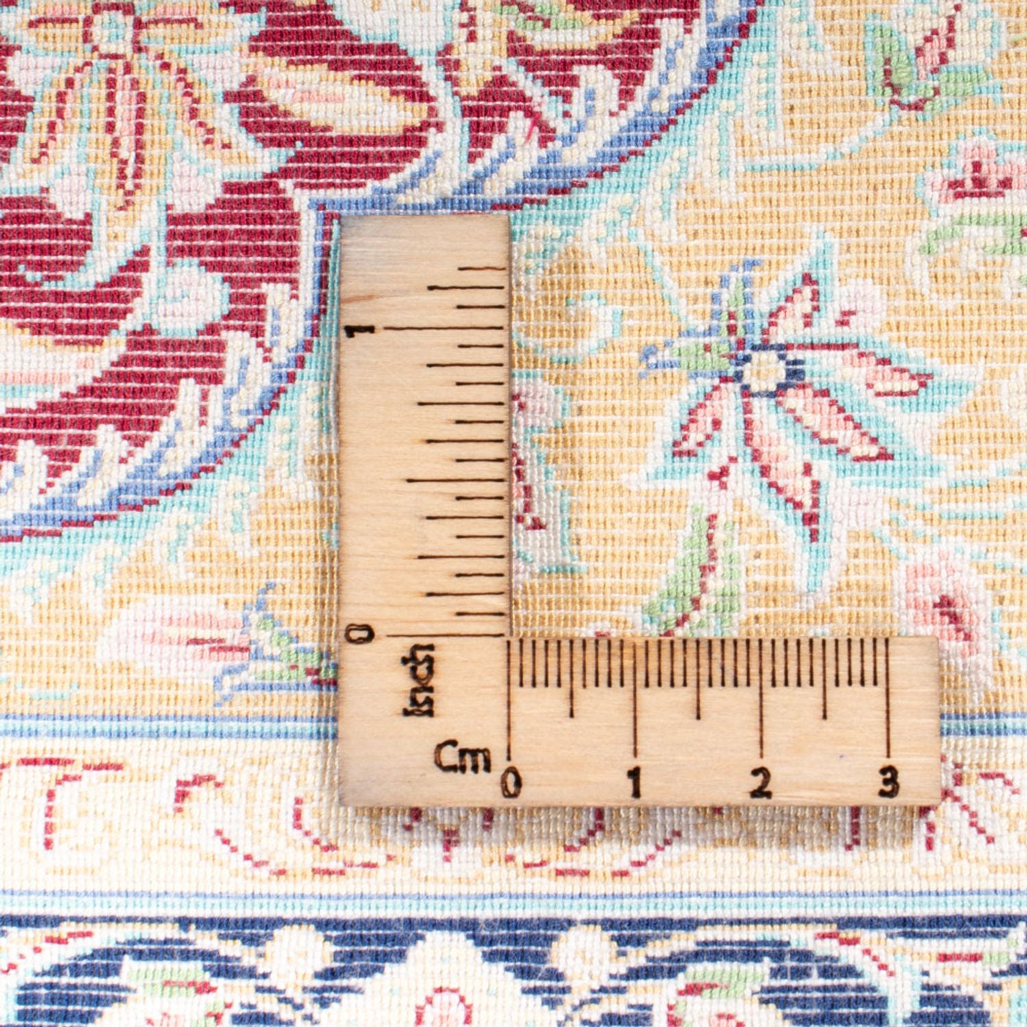 Tapis persan - Ghom - 300 x 200 cm - or