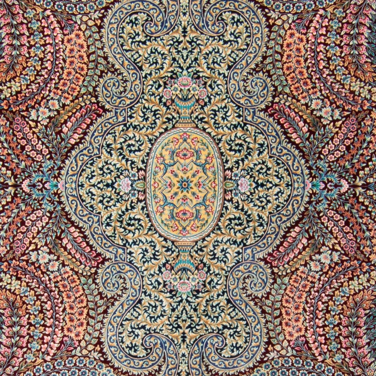 Tapis persan - Ghom - 300 x 200 cm - multicolore