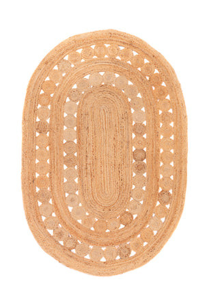 Tapis en sisal - Darcia - ovale