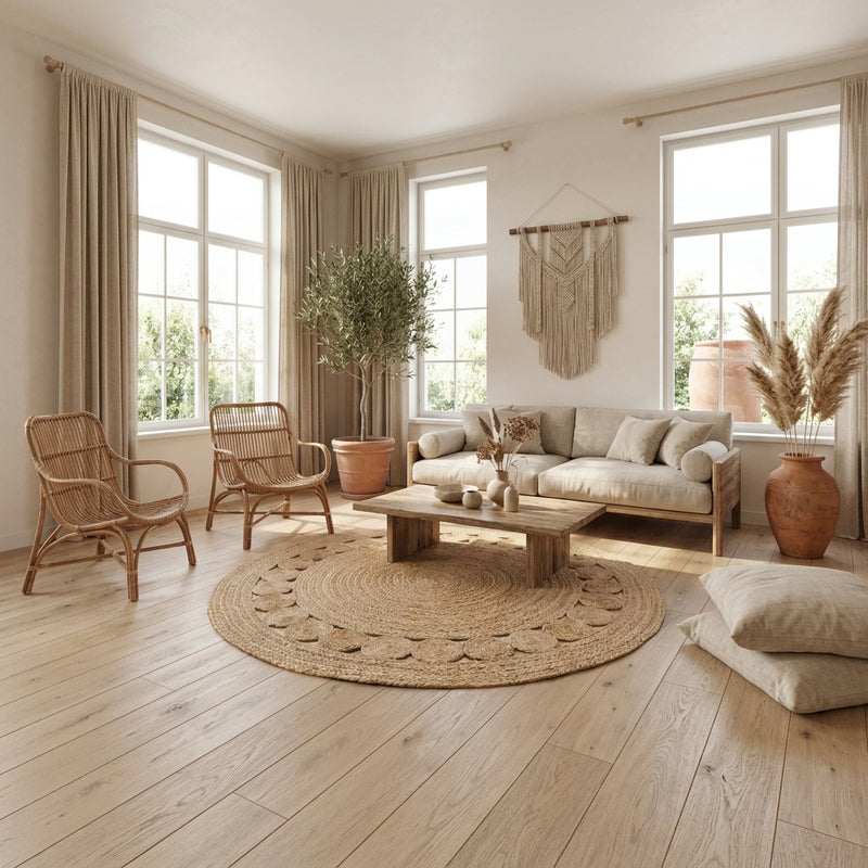 Tapis en jute Tapis Darcia - Tapis en laine