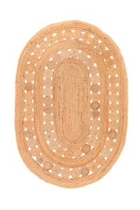 Tapis en jute Tapis Darcia - Tapis en laine – product image
