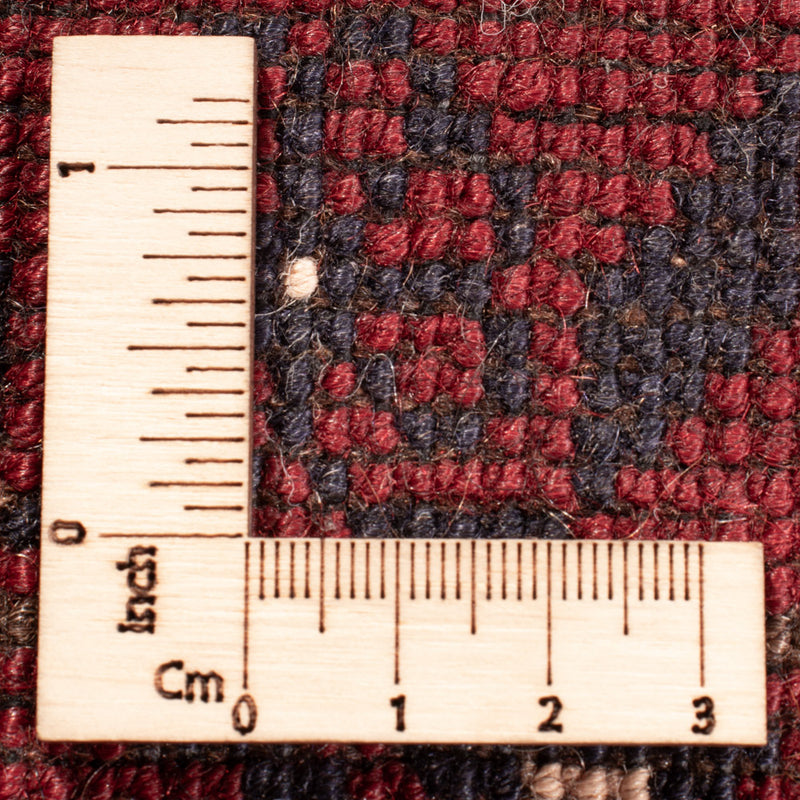 Tapis afghan - Boukhara - 284 x 195 cm - rouge