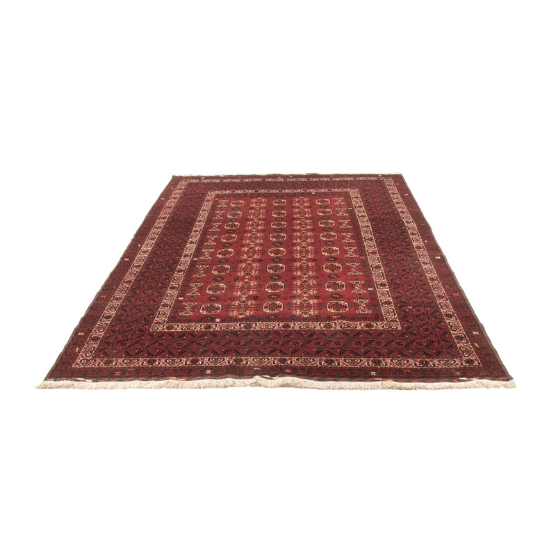 Tapis afghan - Boukhara - 284 x 194 cm - rouge