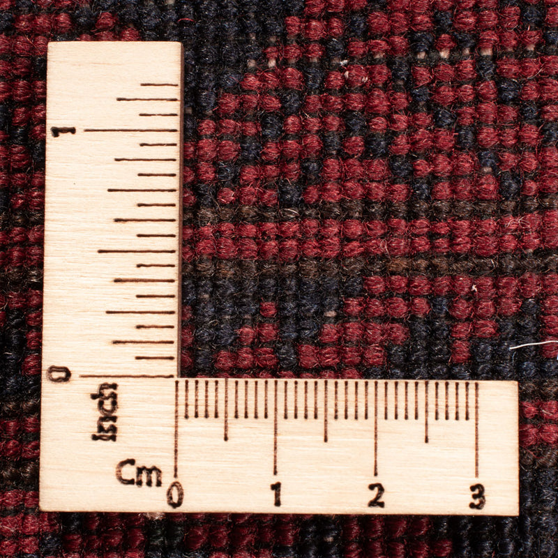 Tapis afghan - Boukhara - 284 x 194 cm - rouge