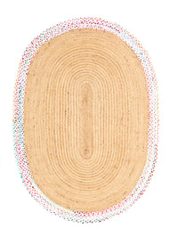 Tapis en jute - 200 x 140 cm - naturel