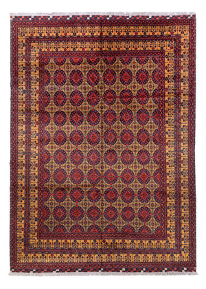 Tapis afghan - 333 x 240 cm - beige foncé