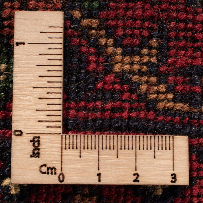 Tapis afghan - 353 x 254 cm - rouille