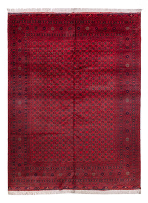 Tapis afghan - Boukhara - 336 x 248 cm - rouge