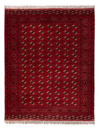 Tapis afghan - Boukhara - 382 x 300 cm - rouge