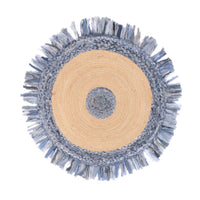 Tapis en jute - 200 x 140 cm - naturel