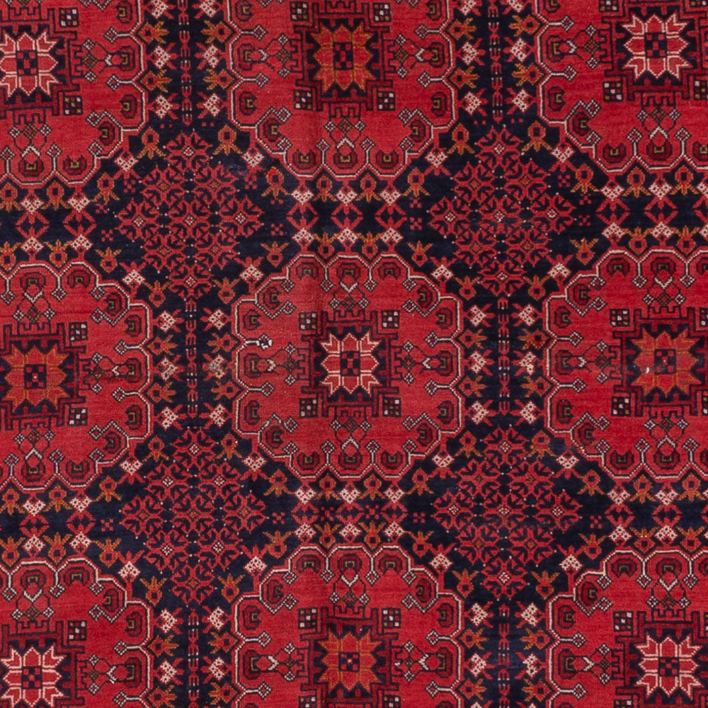 Tapis afghan - 335 x 240 cm - rouge