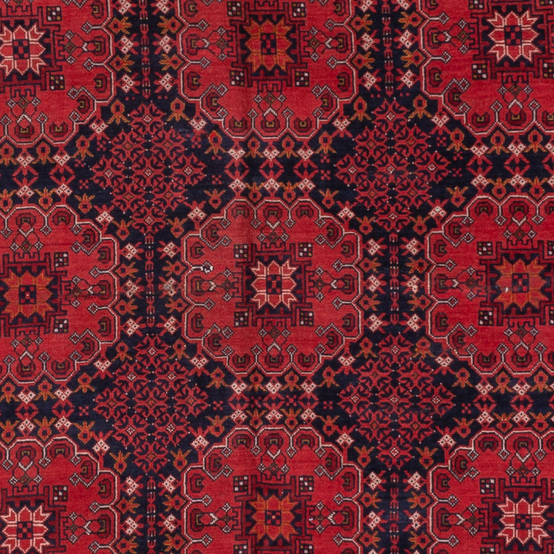 Tapis afghan - 335 x 240 cm - rouge