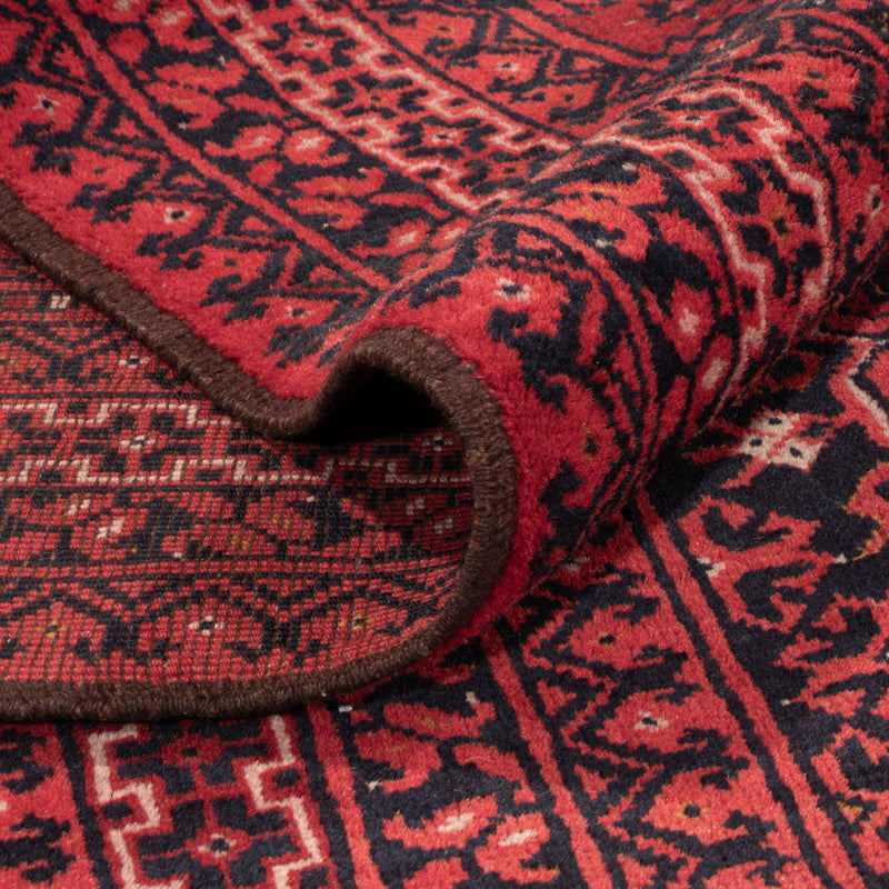 Tapis afghan - 335 x 240 cm - rouge
