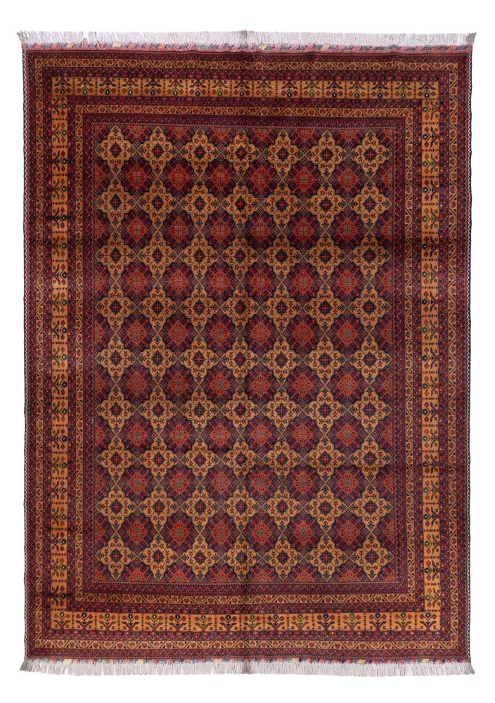 Tapis afghan - 334 x 248 cm - beige foncé
