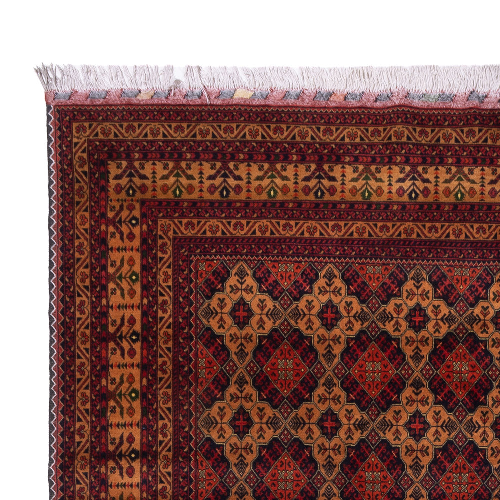 Tapis afghan - 334 x 248 cm - beige foncé