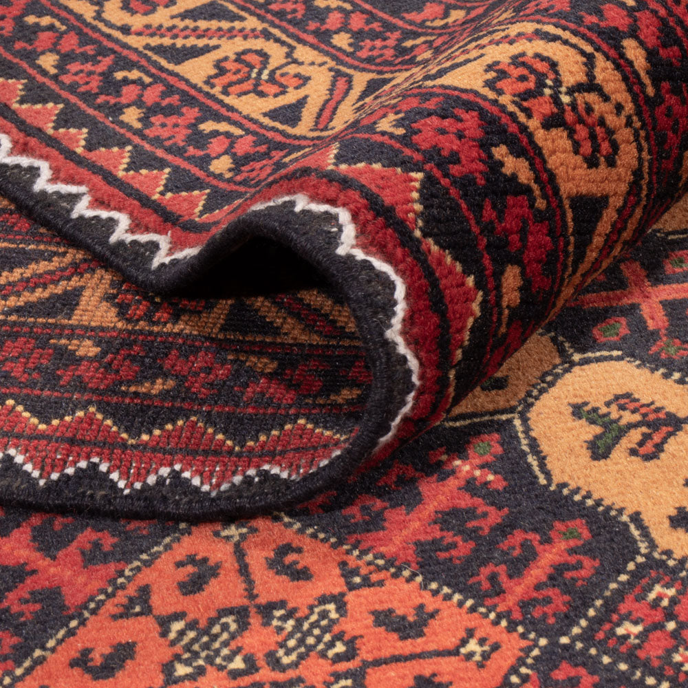 Tapis afghan - 334 x 248 cm - beige foncé