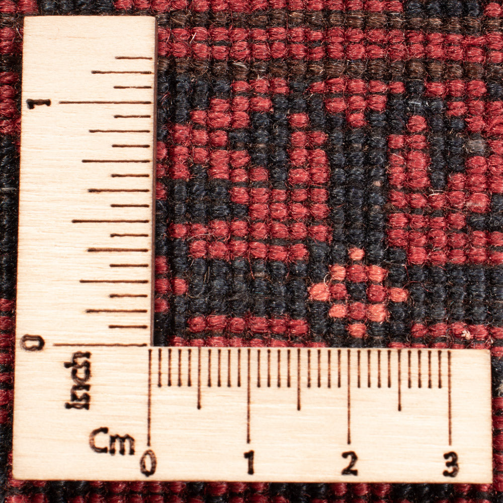 Tapis afghan - 275 x 203 cm - rouge