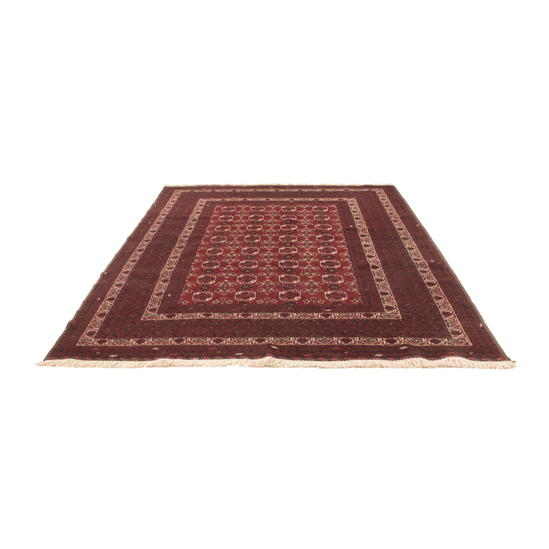 Tapis afghan - Boukhara - 288 x 197 cm - rouge
