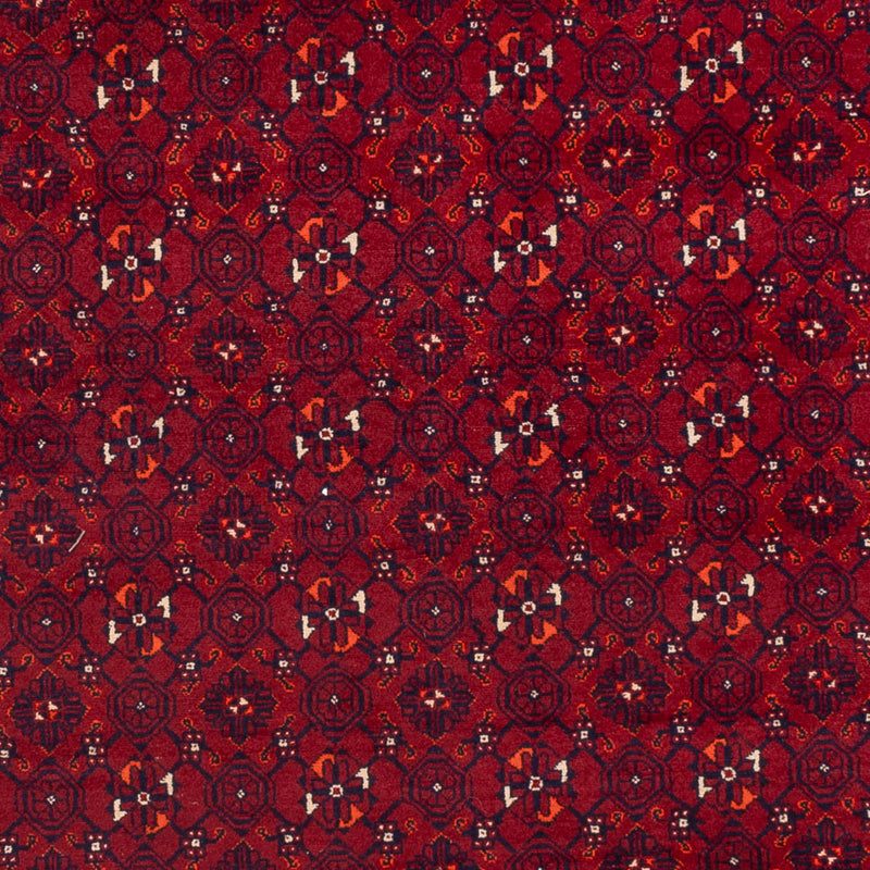 Tapis afghan - Boukhara - 289 x 208 cm - rouge