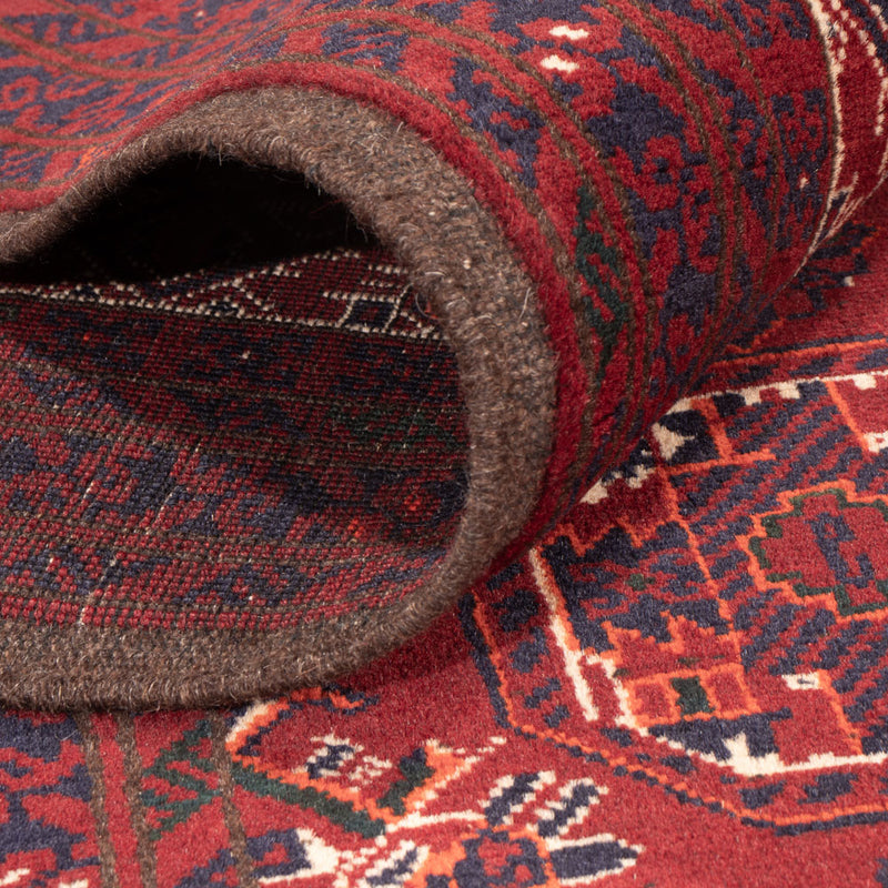 Tapis afghan - Boukhara - 283 x 198 cm - gris foncé