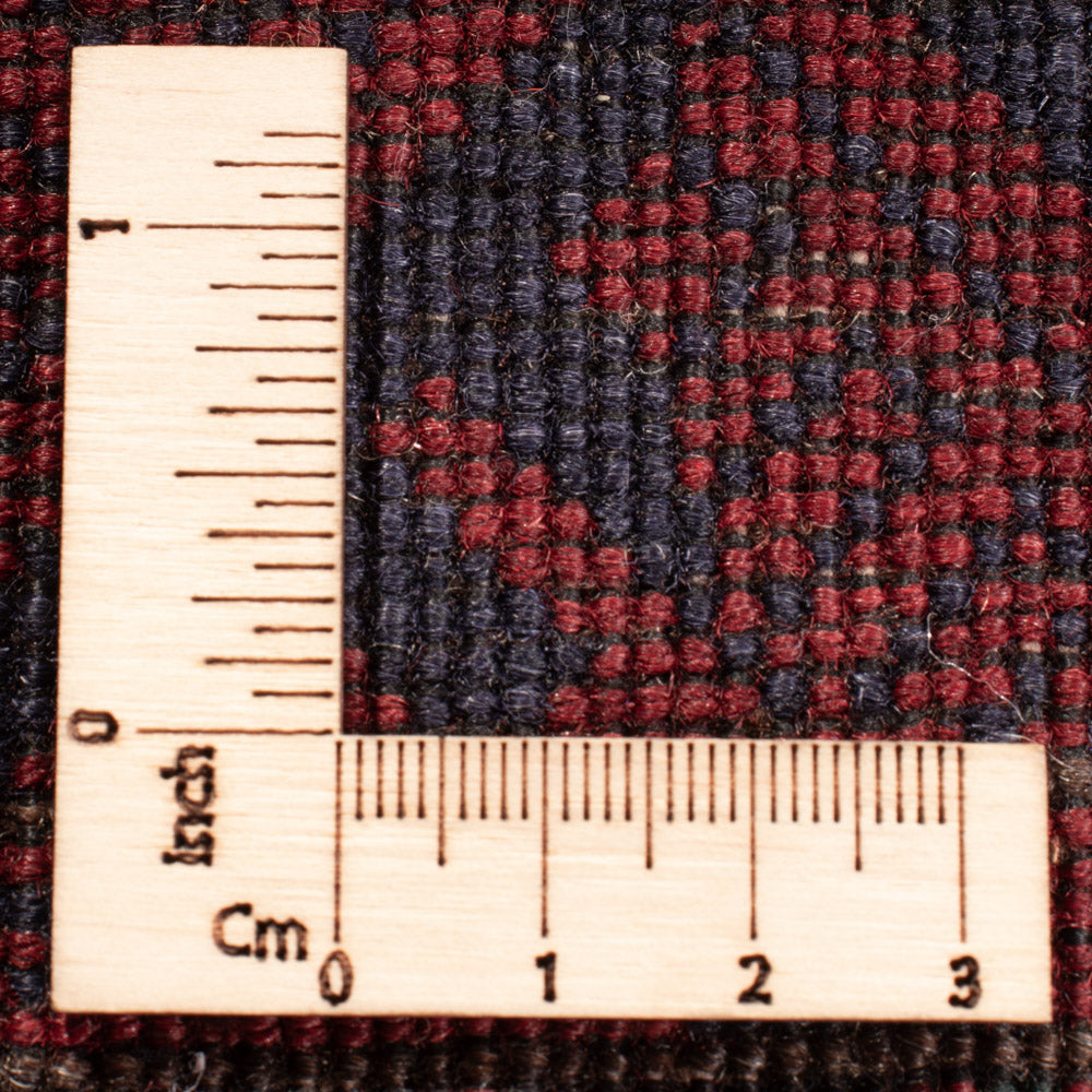 Tapis afghan - Boukhara - 283 x 198 cm - gris foncé