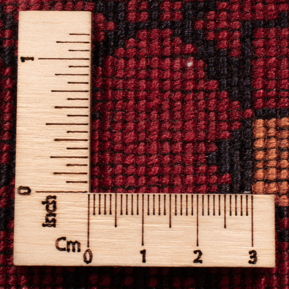 Tapis de couloir Tapis afghan - Boukhara - 273 x 86 cm - rouge