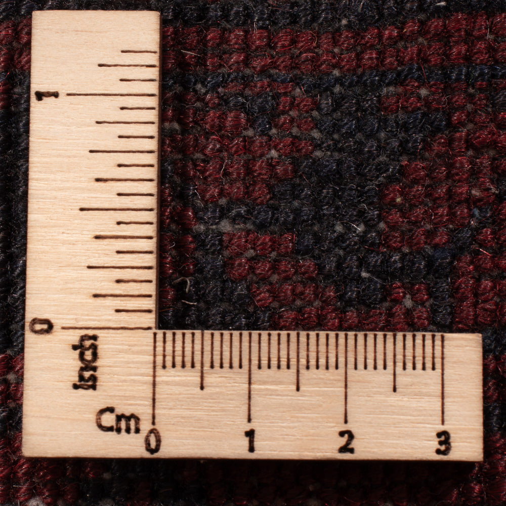 Tapis de couloir Tapis afghan - 295 x 79 cm - rouge