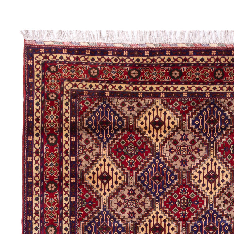 Tapis afghan - 410 x 300 cm - beige foncé