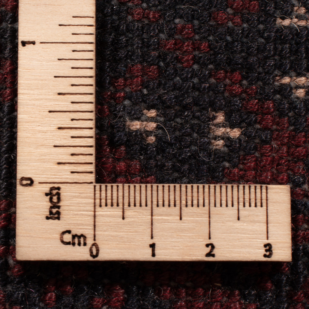 Tapis de couloir Tapis afghan - 300 x 79 cm - rouge