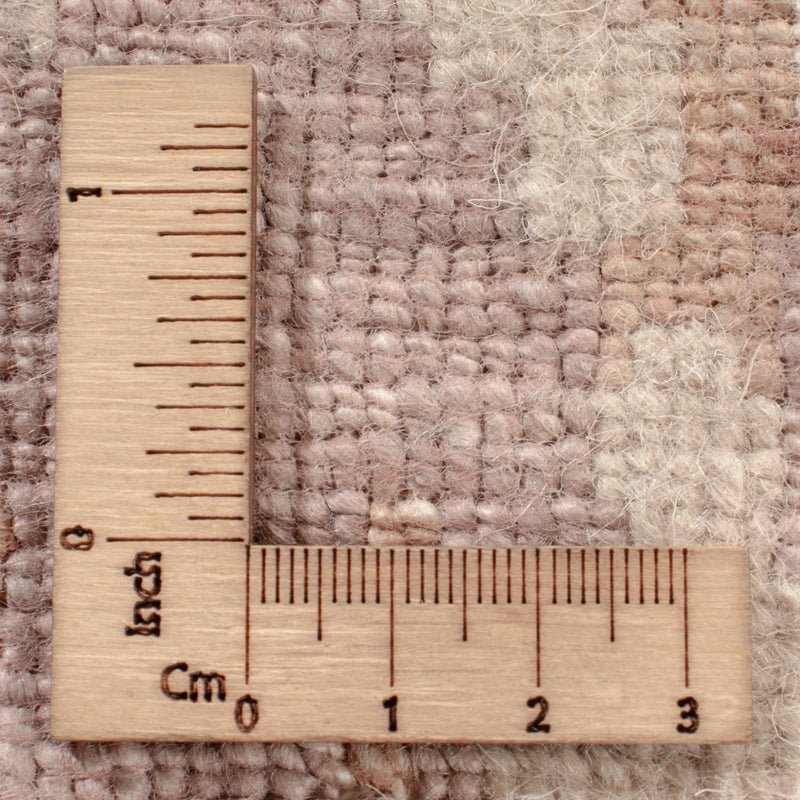 Designer Teppich - 197 x 154 cm - silber