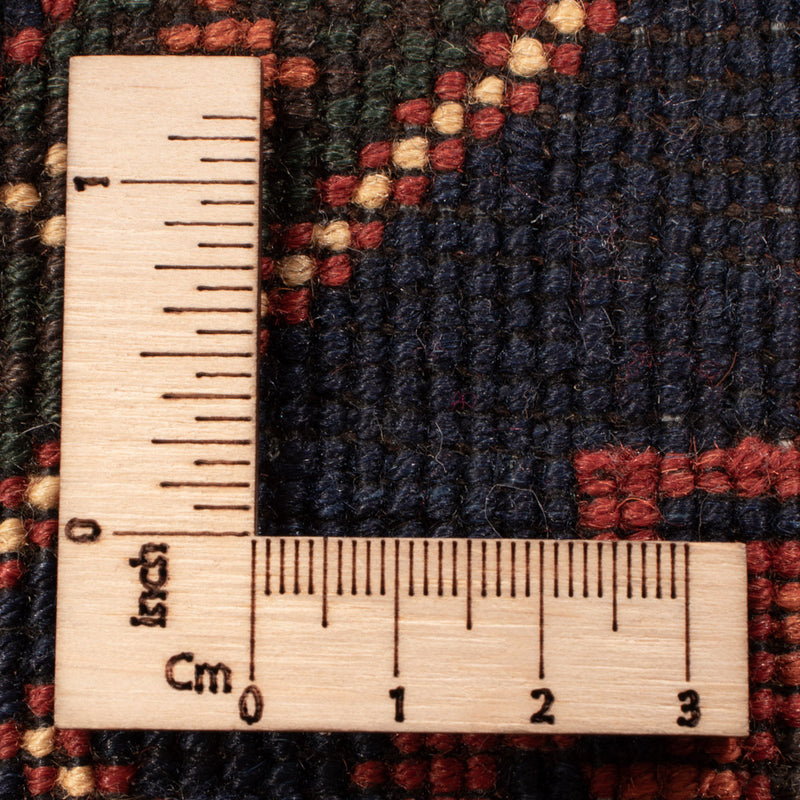 Tapis de couloir Tapis afghan - 409 x 86 cm - beige foncé