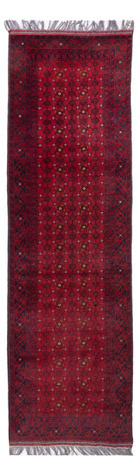 Tapis de couloir Tapis afghan - Boukhara - 285 x 78 cm - rouge
